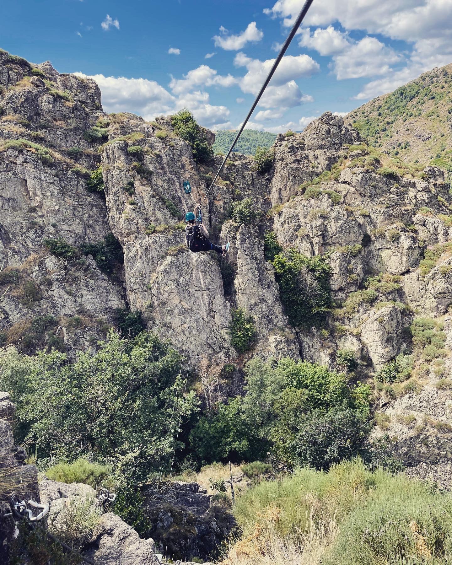 Via Ferrata en Ardeche