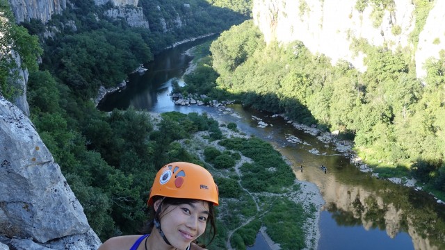 <span>Escalade en Ardèche</span>