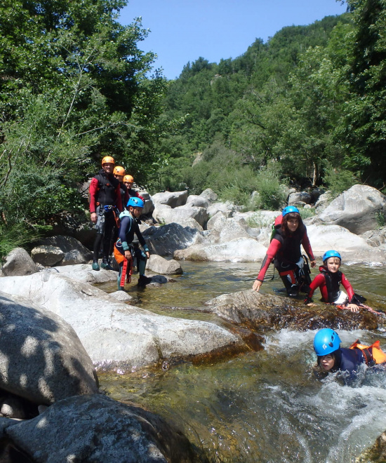 Canyoning à Villefort