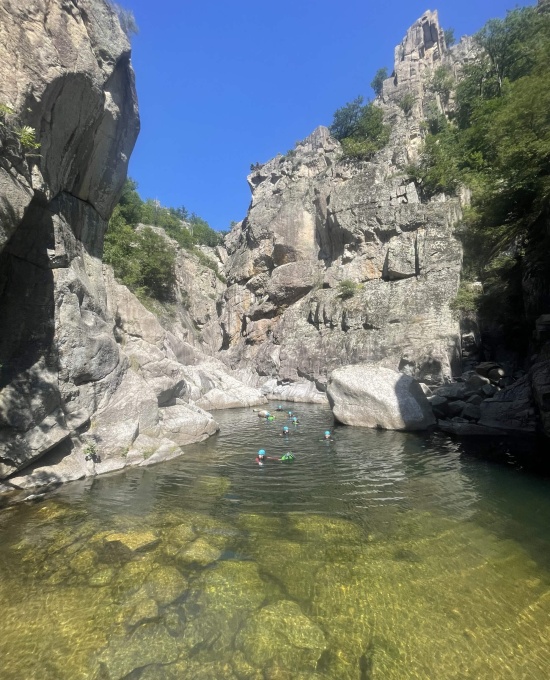 Journée canyoning Chassezac