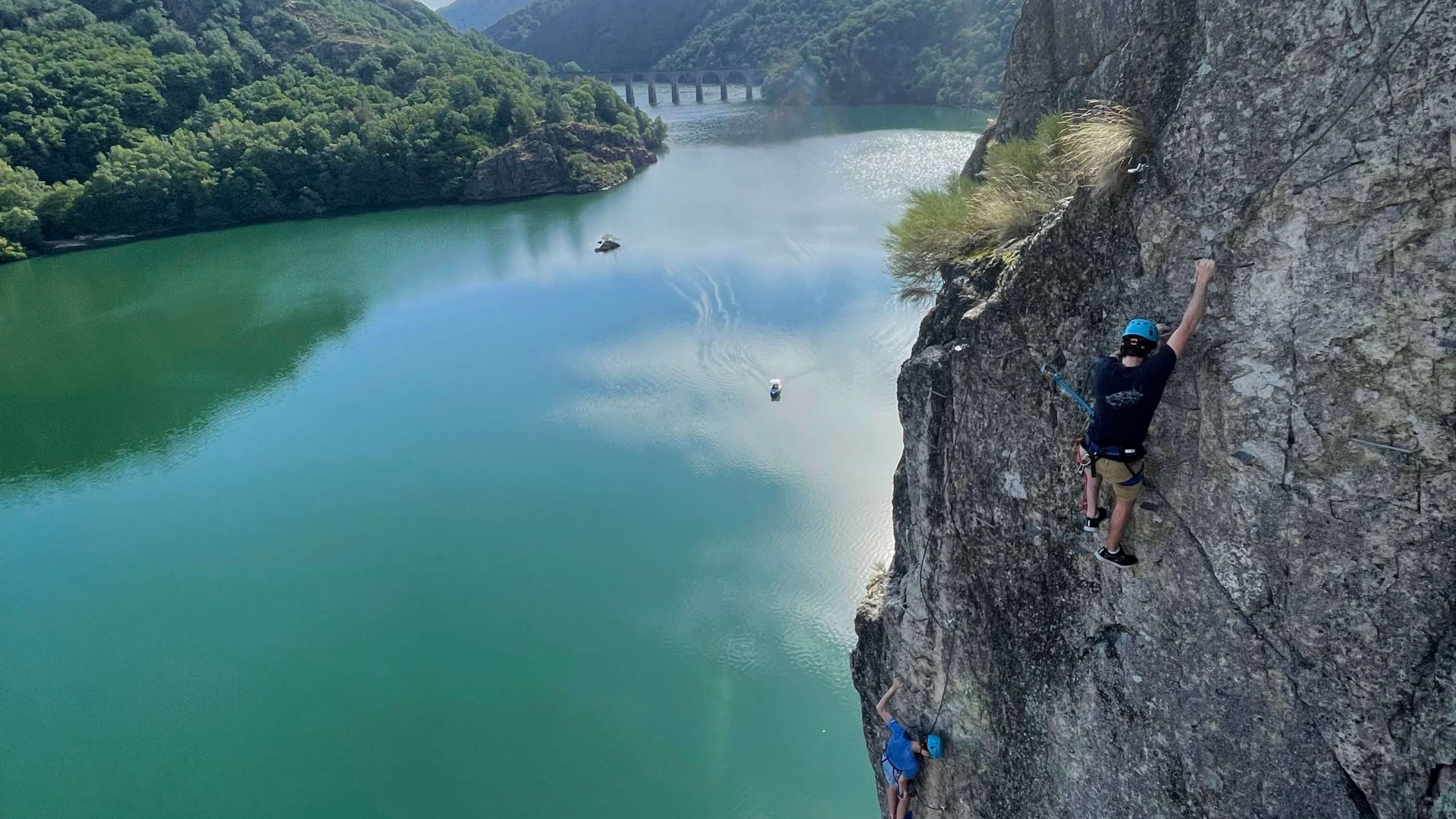 Via ferrata en Ardèche