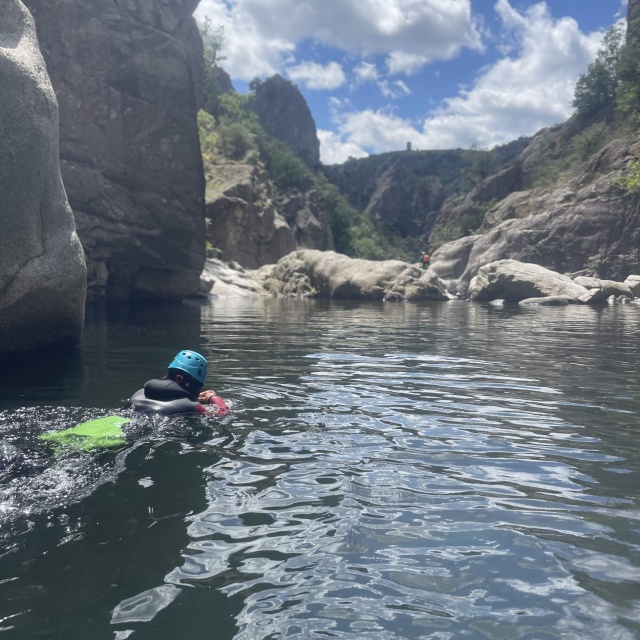 Canyoning sur le Mont Lozere