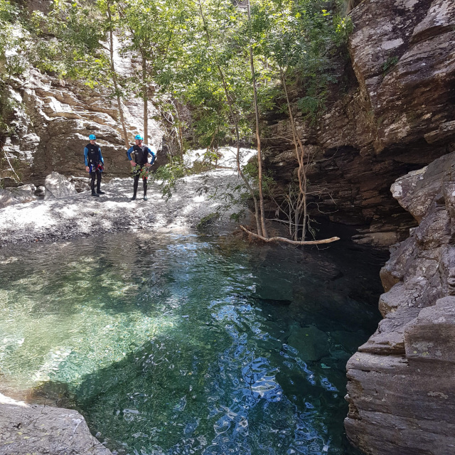 Canyoning  Pied de Borne